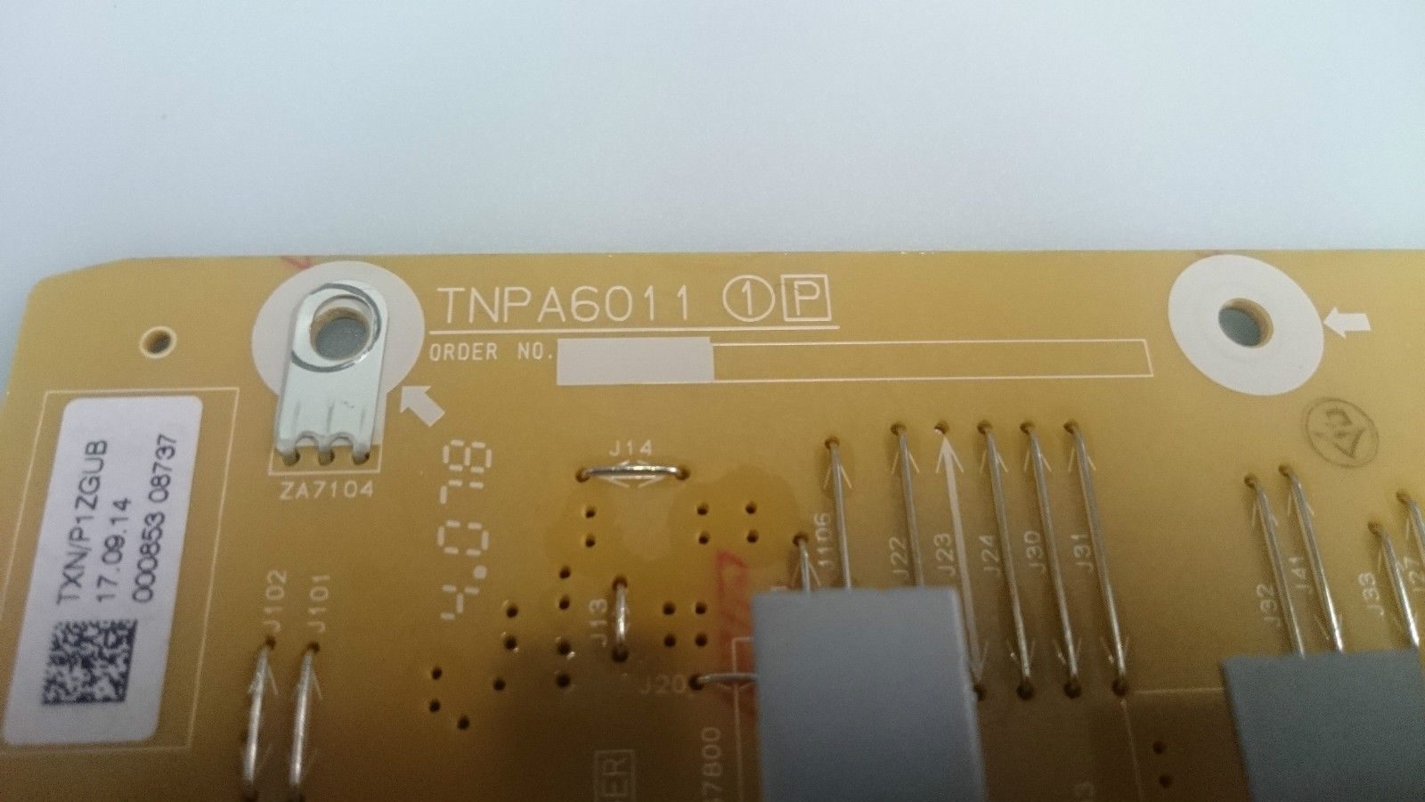 PANASONIC TNPA6011 STROMVERSORGUNG TX-55AS650B TNPA6011 1 P TXN / P1Z